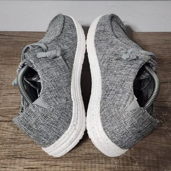 Skechers Melson Chad Mens Lightweight Casual Comfort Slip-On Shoes Size 10 Gray - Picture 5 of 9